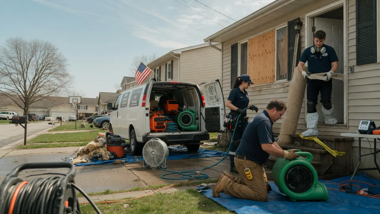 Water Damage Restoration in Mears, VA near me